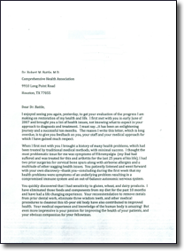 Testimonial Letter - Carlson