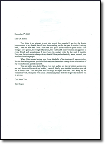 Testimonial Letter - Rogers